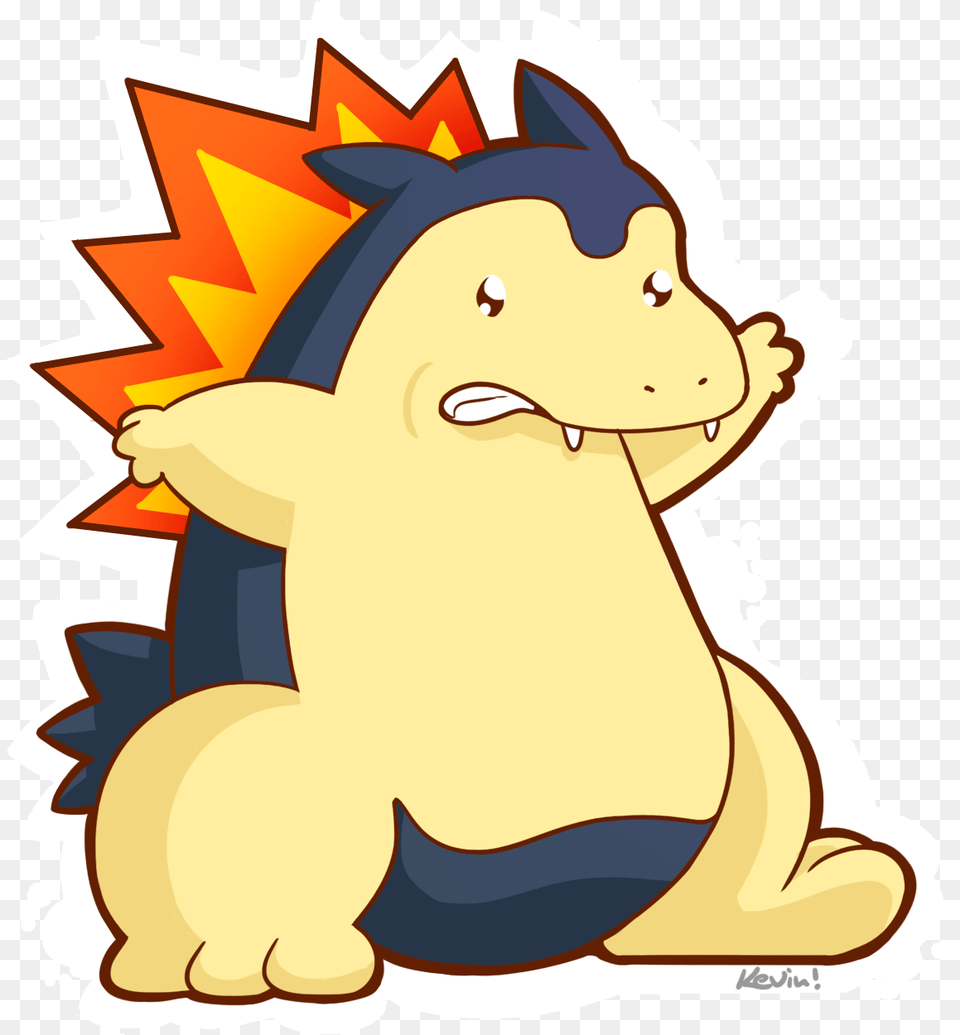 Of The Week Typhlosion By Shibuya On Transparent Pokemon Gifs Hd, Baby, Person Free Png Download