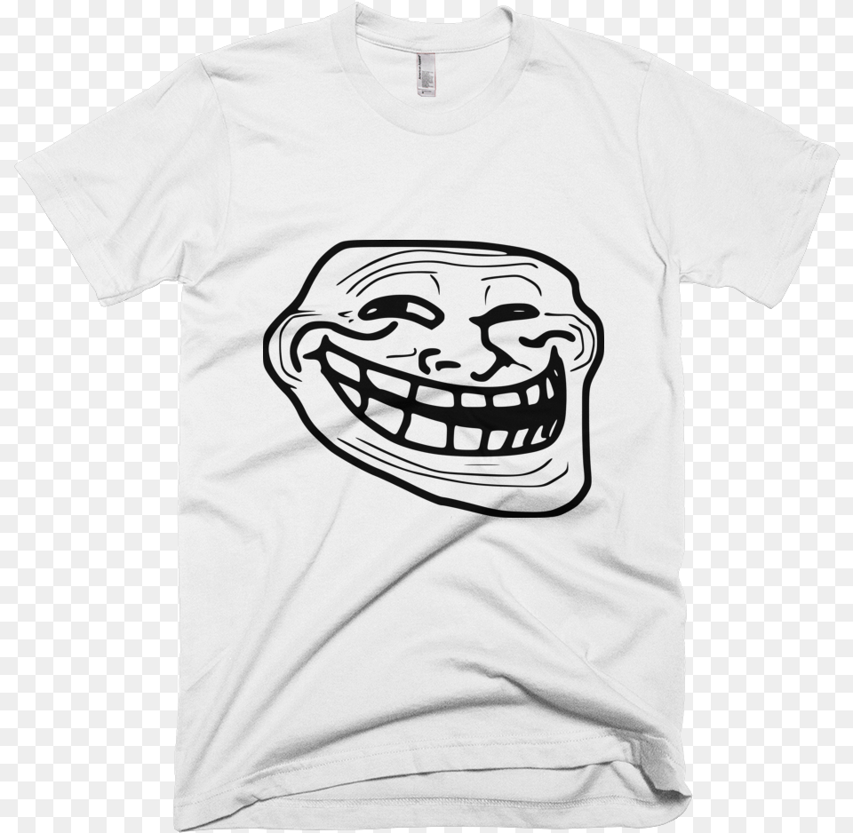Of Troll Face T Shirt Troll Face Memes, Clothing, T-shirt, Head, Person Free Png Download