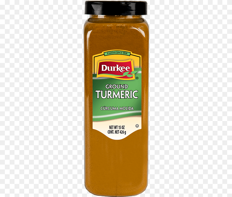 Of Turmeric Ground Durkee Seasoning, Food, Can, Tin Free Transparent Png