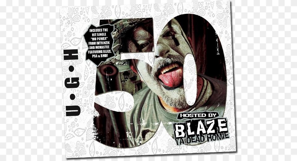 Of Ugh50 Hosted By Blaze Ya Dead Homie Autographed Blaze Ya Dead Homie, Adult, Person, Man, Male Free Transparent Png