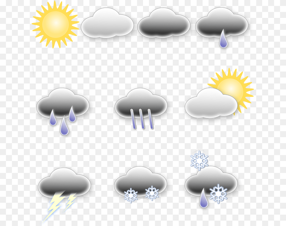 Of Weather Icons, Nature, Outdoors, Body Part, Hand Free Png Download