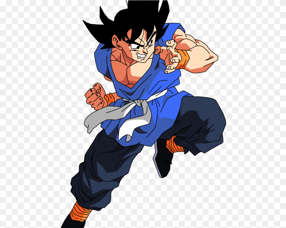 Of Z Goku Dragon Ball Gt Uub Gif, Book, Comics, Publication, Baby Free Transparent Png