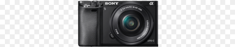 Oferta Sony Ilce 6000l Sony Alpha 6000 Black 16 50mm Lens Digital Camera, Digital Camera, Electronics Free Png