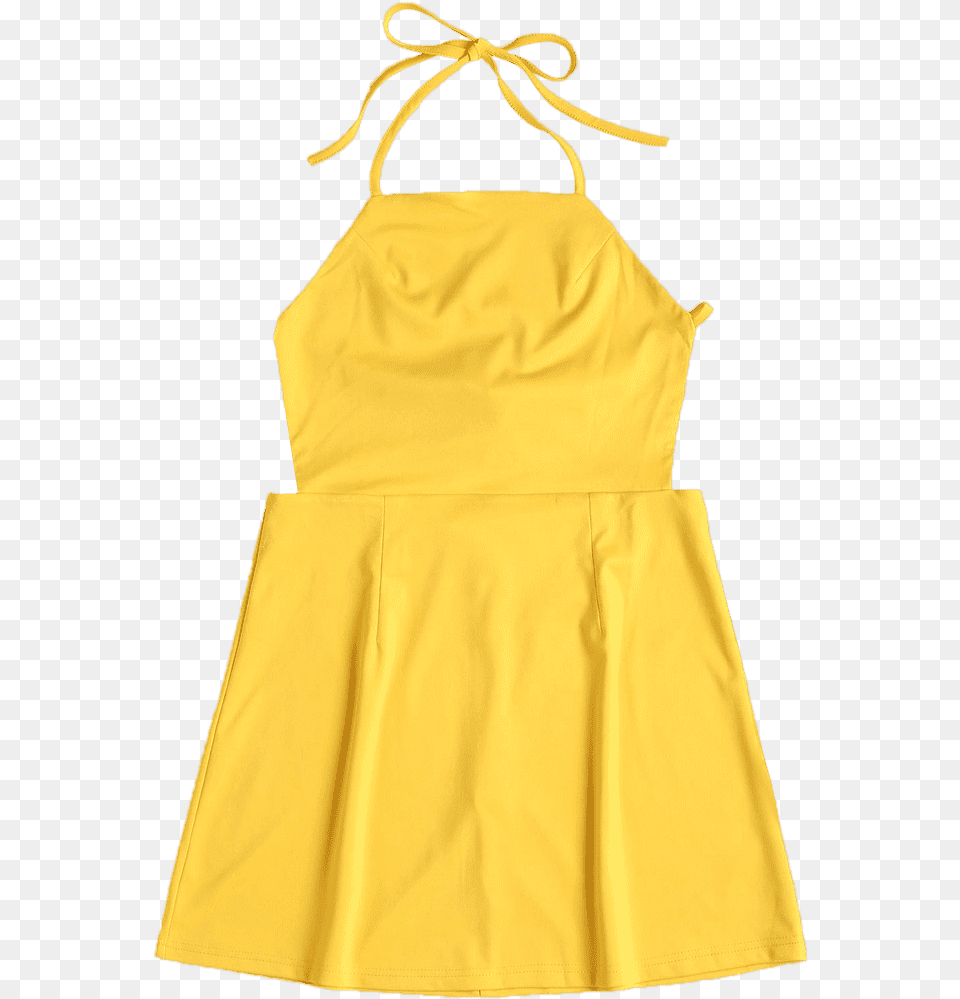 Off 2018 Back Zipper Open Back Mini Dress In Clothes Hanger, Apron, Clothing, Child, Female Free Transparent Png