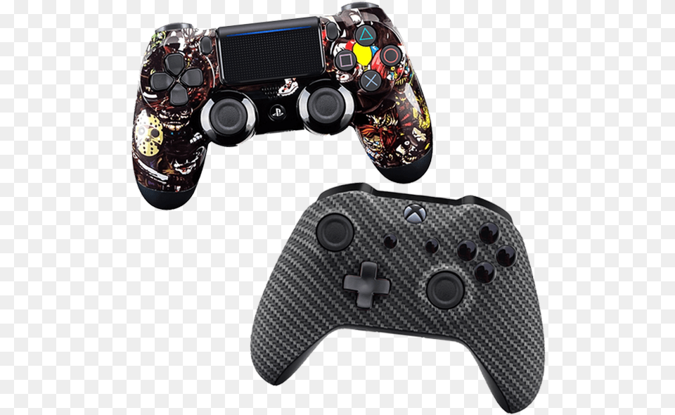 Off All Controllers Modfreakz Front Shell Hydro Dipped Collection Black, Electronics, Joystick, Medication, Pill Free Png Download