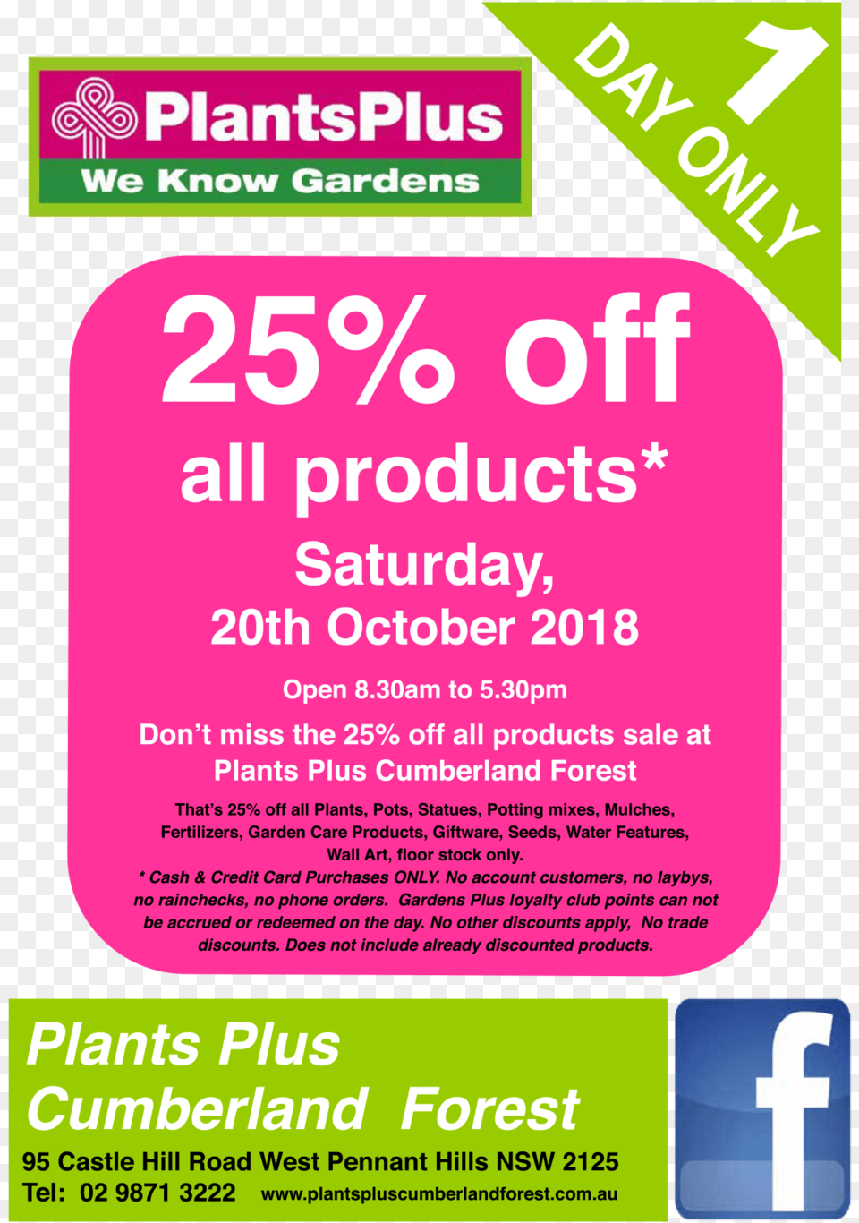Off All Products Saturday 20th October, Advertisement, Poster Free Png Download