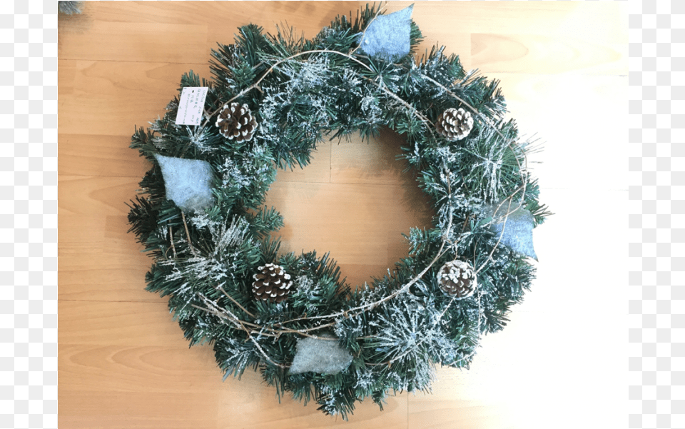Off Christmas Acorn White Dust Wreath 60cm Chr Wr006 Wreath, Plant, Christmas Decorations, Festival Free Png Download