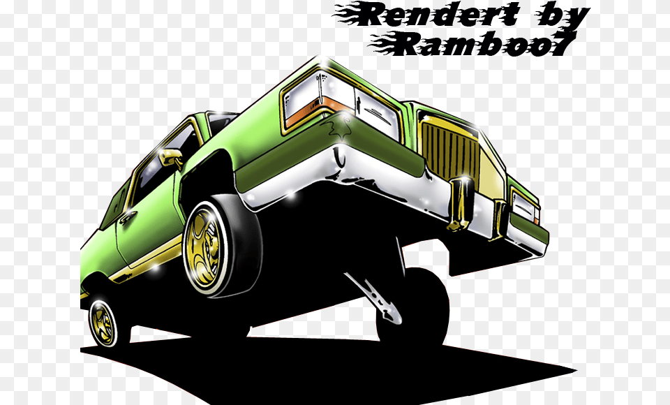 Off Lowrider Car Cartoon, Machine, Spoke, Wheel, Alloy Wheel Png