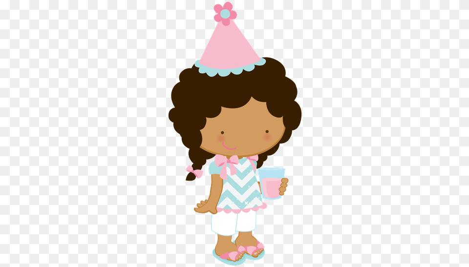 Off Sale Birthday Girl Clip Art Birthday Girl Birthday Party Girl Clipart, Clothing, Hat, Baby, Person Png Image