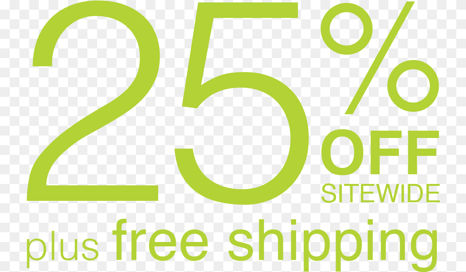 Off Sitewide Plus Shipping Graphic Design, Number, Symbol, Text, Green Free Png