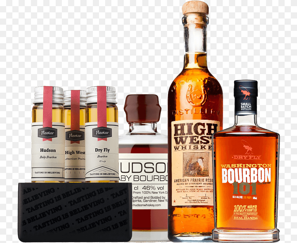 Off The Bourbon Trail Flaviar Tasting Box, Alcohol, Beverage, Liquor, Beer Png