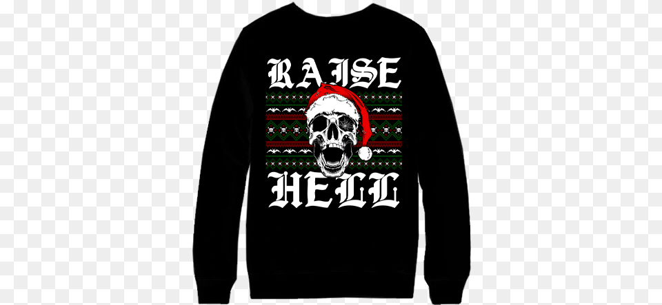Off While Supplies Last Ugly Christmas Sweaterraise Hell Coka Nostra, T-shirt, Clothing, Sweater, Knitwear Free Png Download