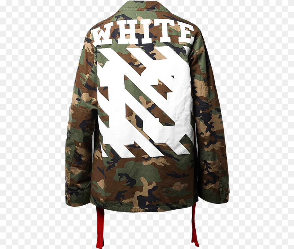 Off White 13 Black Hoodie, Clothing, Coat, Jacket, Military Free Transparent Png