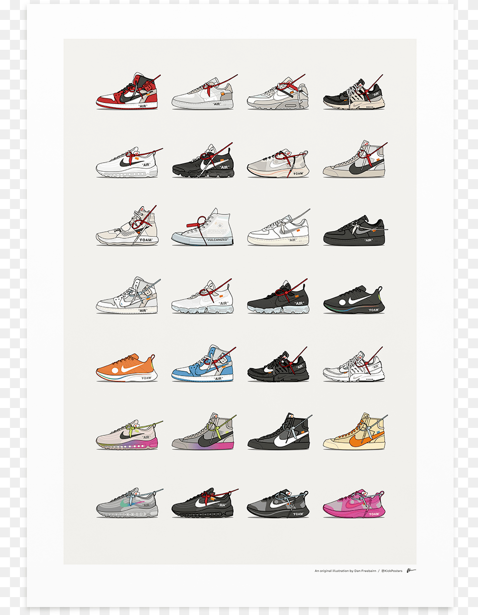 Off White Collection Print New Print, Clothing, Footwear, Shoe, Sneaker Free Transparent Png