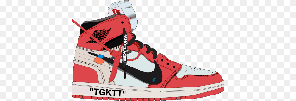 Off White Jordan Gif Offwhite Jordan Airjordan Discover U0026 Share Gifs Lace Up, Clothing, Footwear, Shoe, Sneaker Free Transparent Png