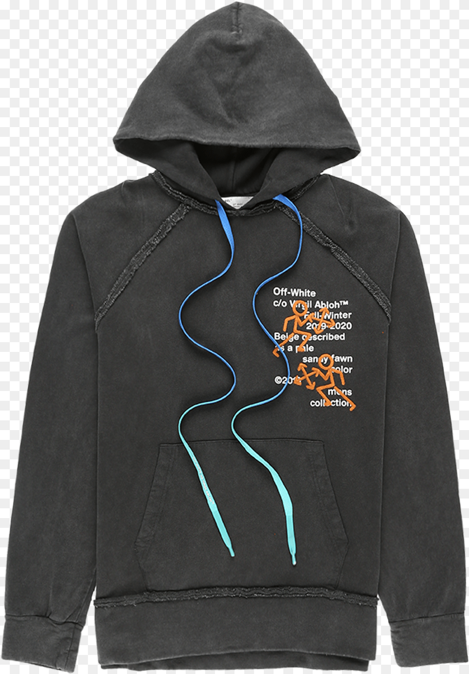 Off White Pictogram Hoodie Off White Fw19 Hoodie, Clothing, Coat, Fleece, Hood Png