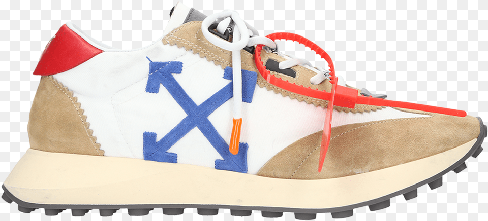 Off White Running Sneakers, Clothing, Footwear, Shoe, Sneaker Free Transparent Png