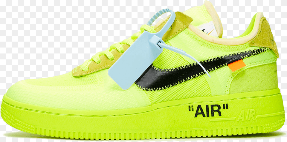 Off White Volt Air Force, Clothing, Footwear, Shoe, Sneaker Png