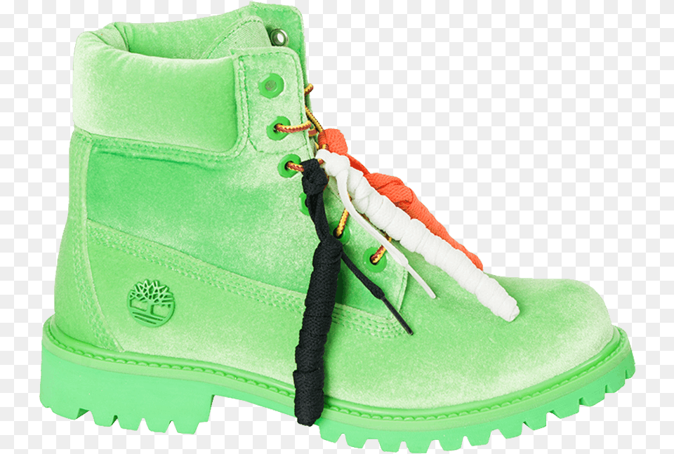 Off White X Timbs, Clothing, Footwear, Shoe, Sneaker Png Image