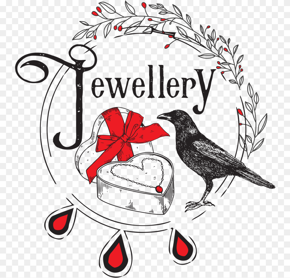 Offbeat And Distinctive Jewellery Pieces For Literary, Animal, Bird, Blackbird, Beak Free Transparent Png