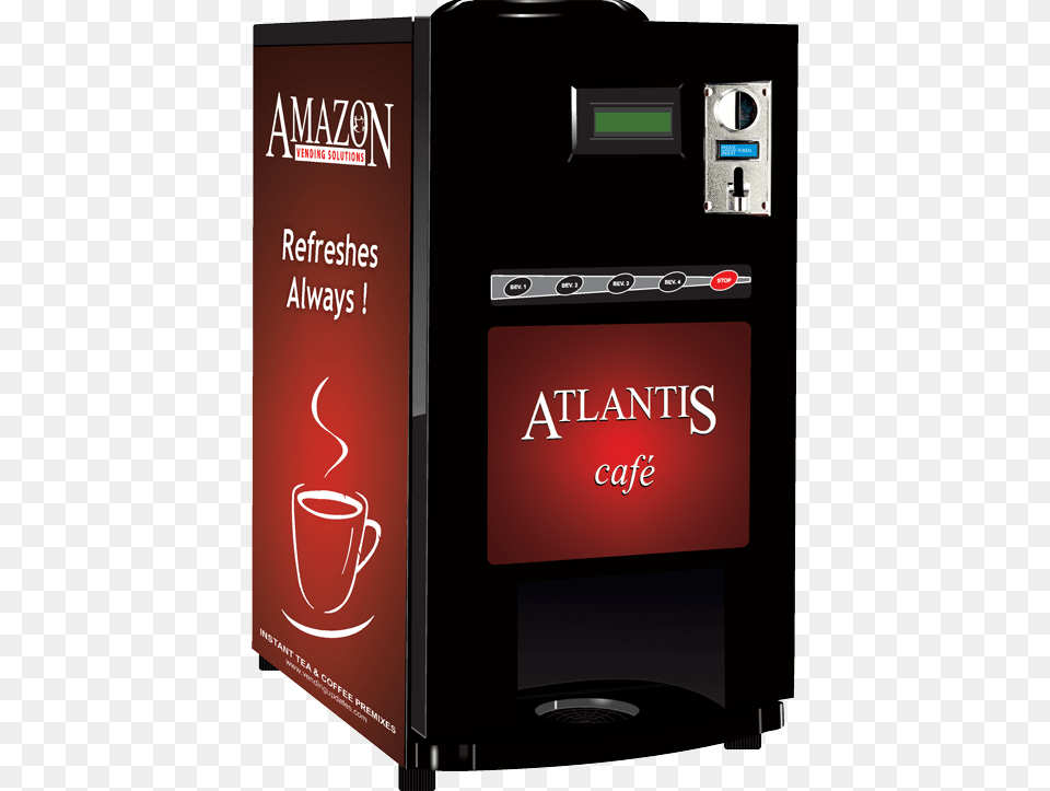 Offee And Tea Vending Machine Repair Ampamp Atlantis Coffee And Tea Machine, Vending Machine Free Transparent Png