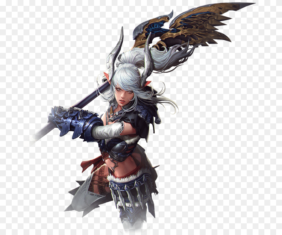 Offense Tera Online Valkyrie, Adult, Clothing, Costume, Female Png Image