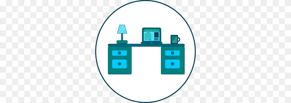 Office Desk, Furniture, Table, Disk Png Image