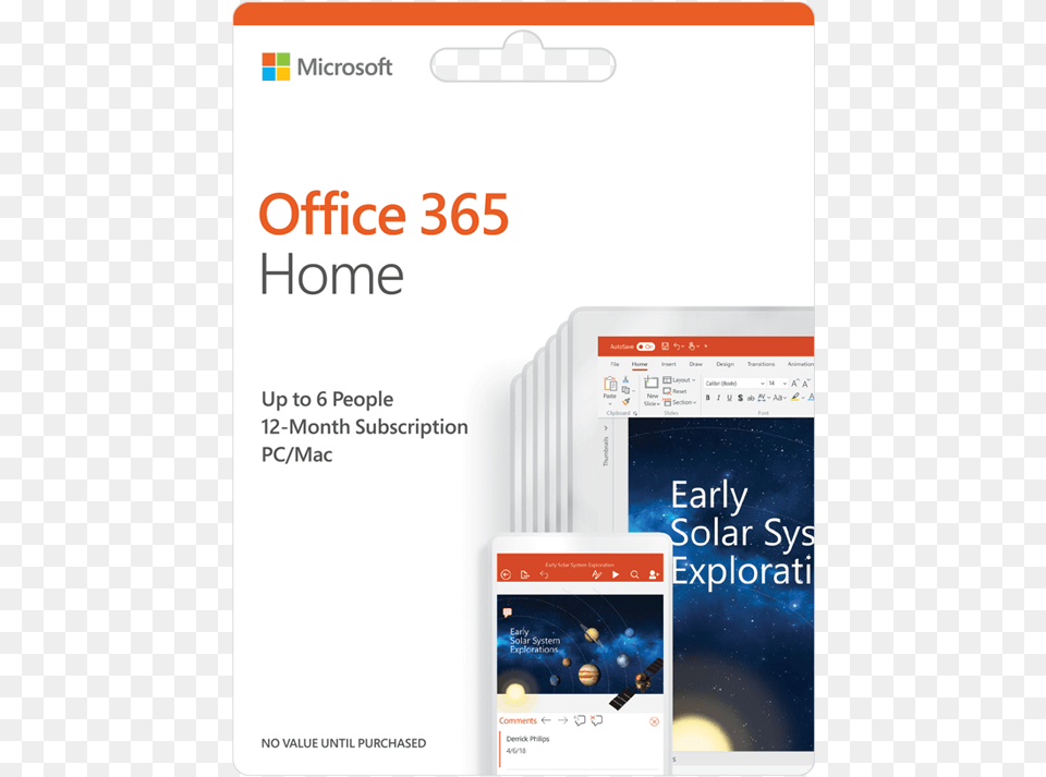 Office 365 Home 2019, Page, Text, Advertisement, Poster Free Png Download