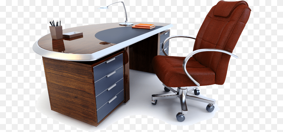 Office 3d, Chair, Furniture, Table, Desk Free Png