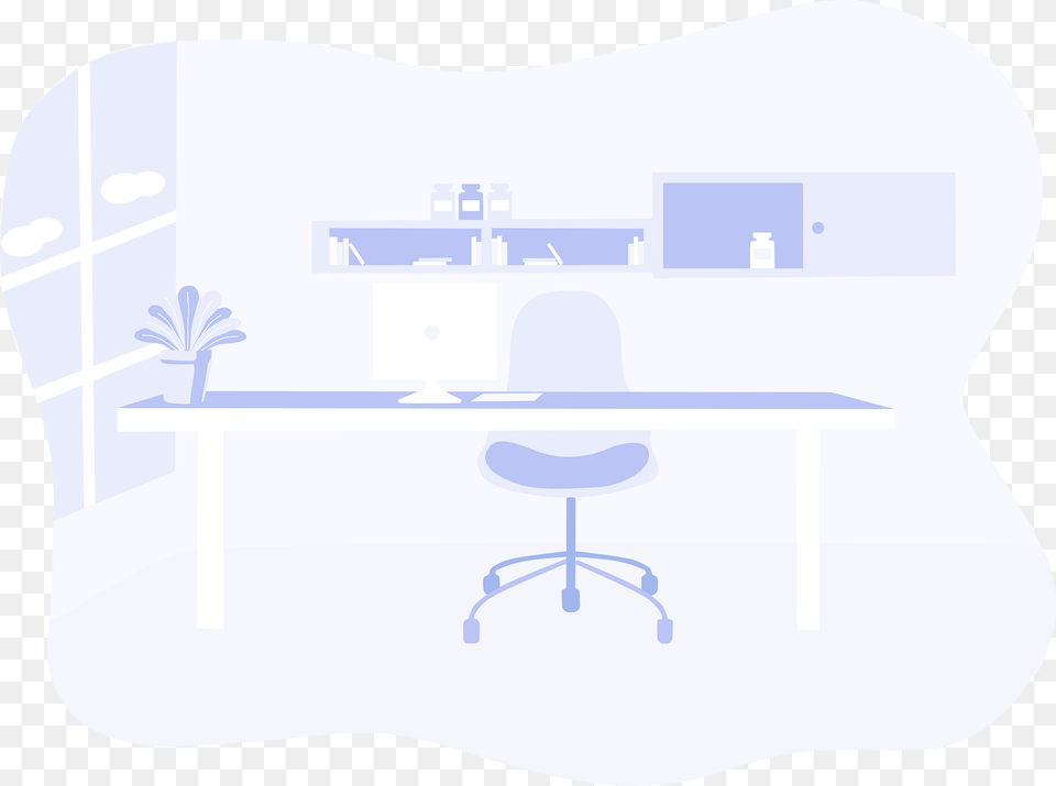 Office Background Clipart, Clinic, Furniture, Table, Chair Free Transparent Png
