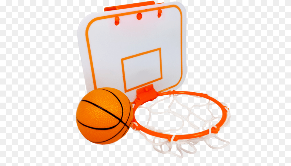 Office Basketball Hoop Basketball In Goal With Backboard, Ball, Basketball (ball), Sport Png