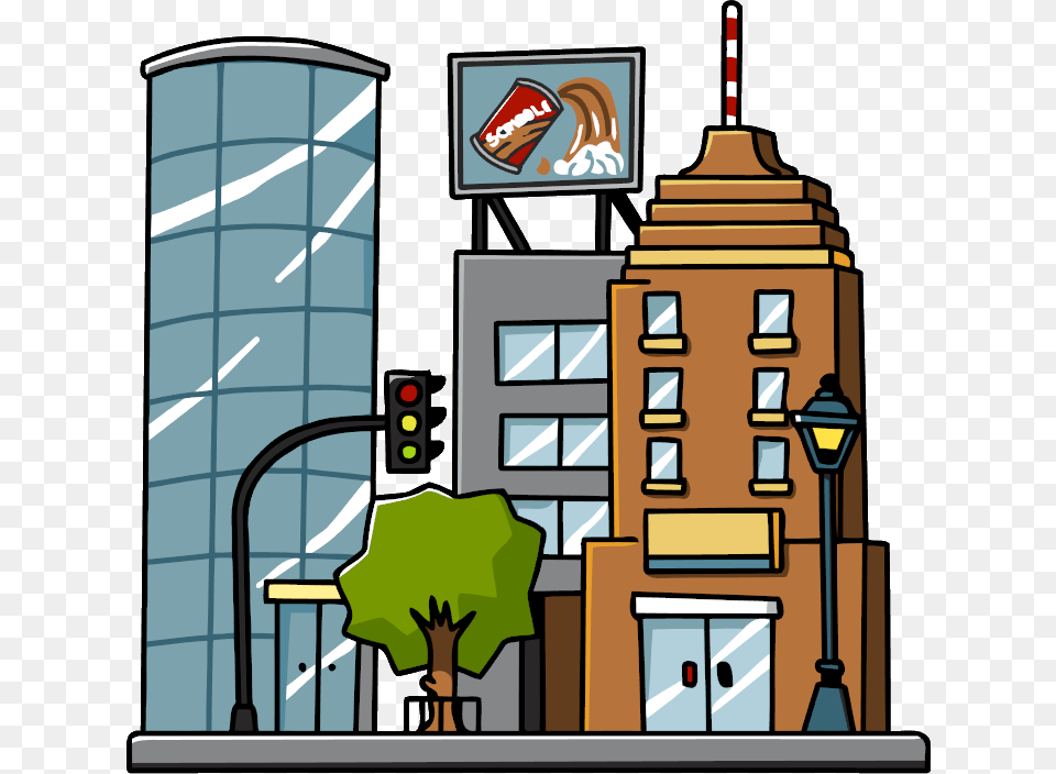Office Building Cartoon Download Scribblenauts City, Urban, Neighborhood, Metropolis, Architecture Png Image