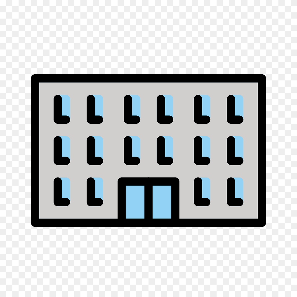 Office Building Emoji Clipart, Scoreboard, Text Free Png