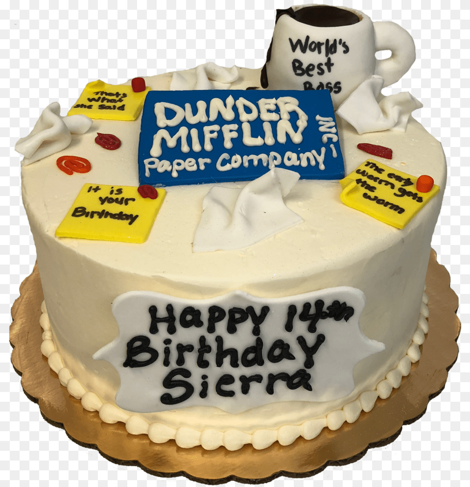 Office Cake, Birthday Cake, Cream, Dessert, Food Png Image