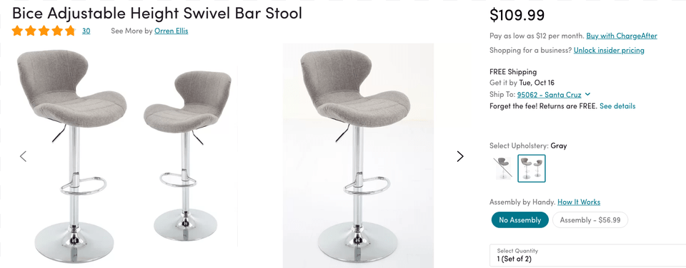 Office Chair, Furniture, Bar Stool Png