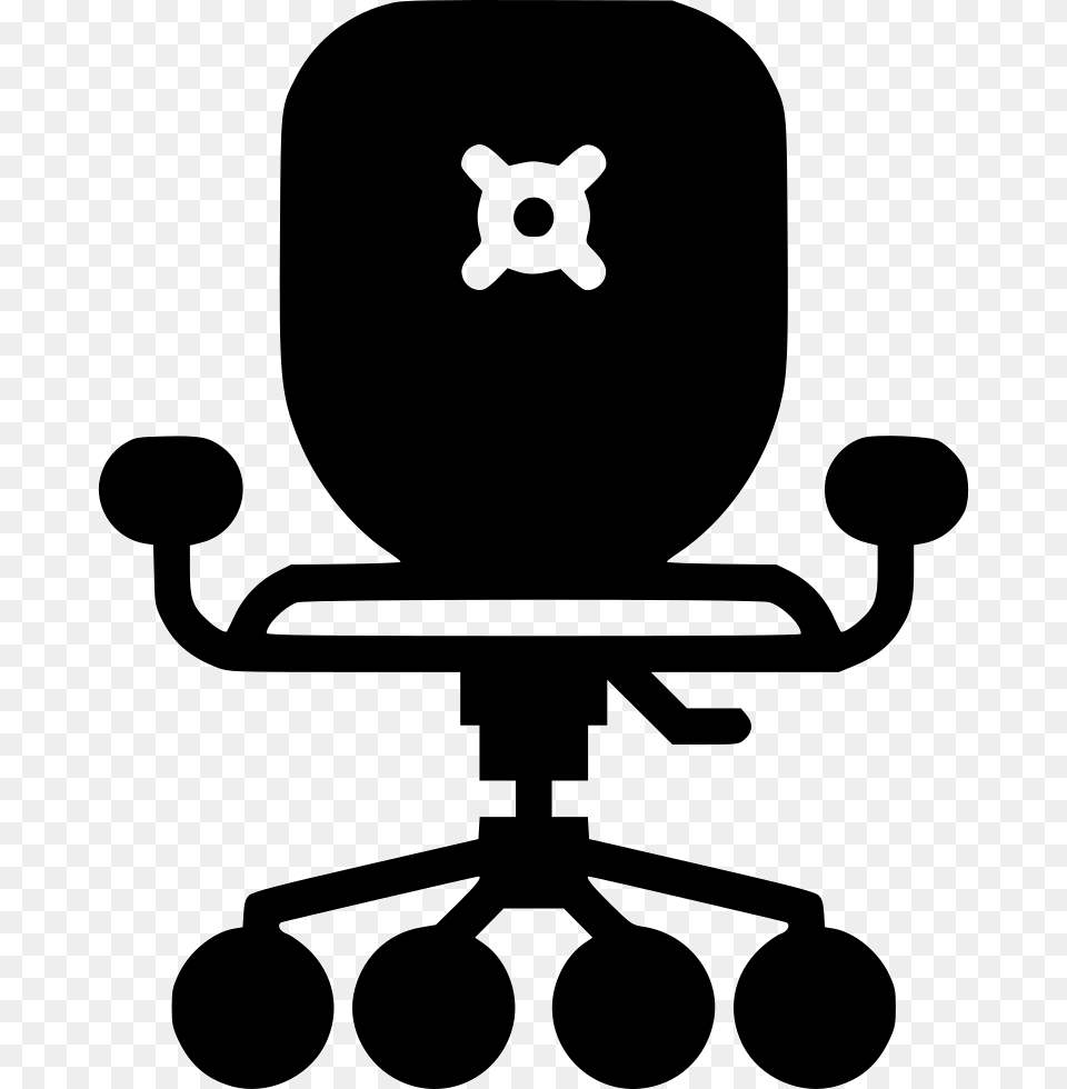 Office Chair, Stencil, Furniture, Animal, Mammal Png Image