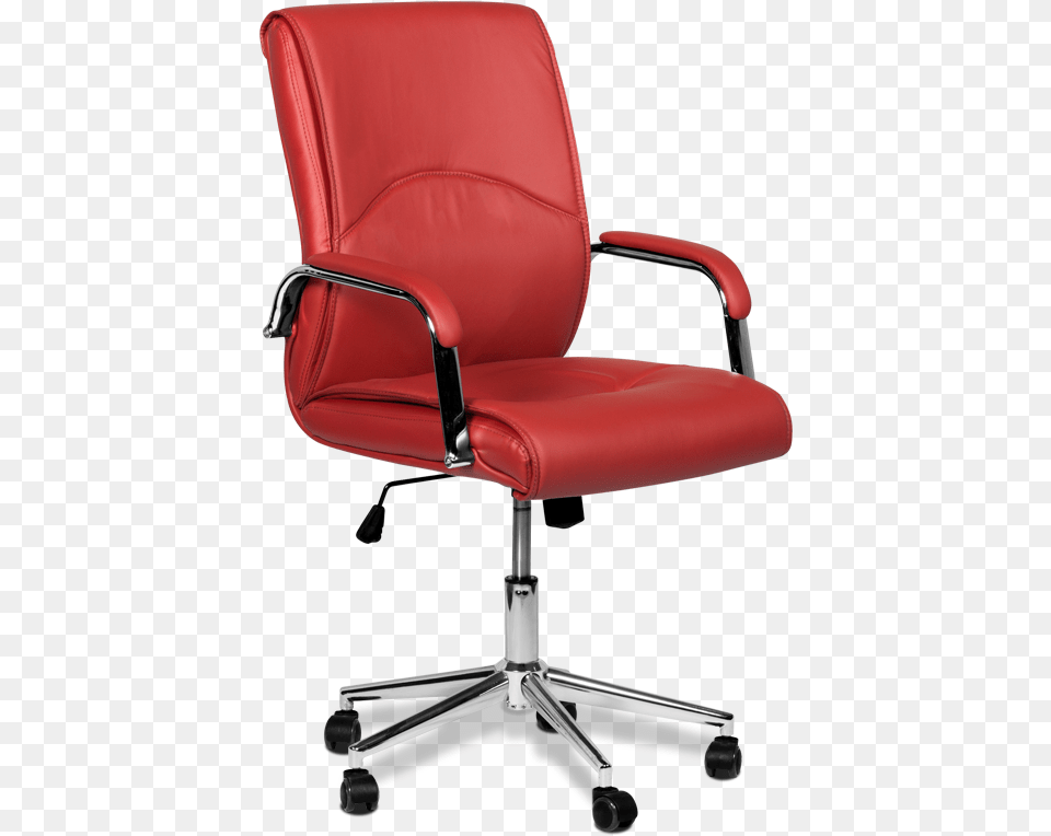 Office Chair Carmen Red Office Chair, Furniture, Cushion, Home Decor, Armchair Free Transparent Png