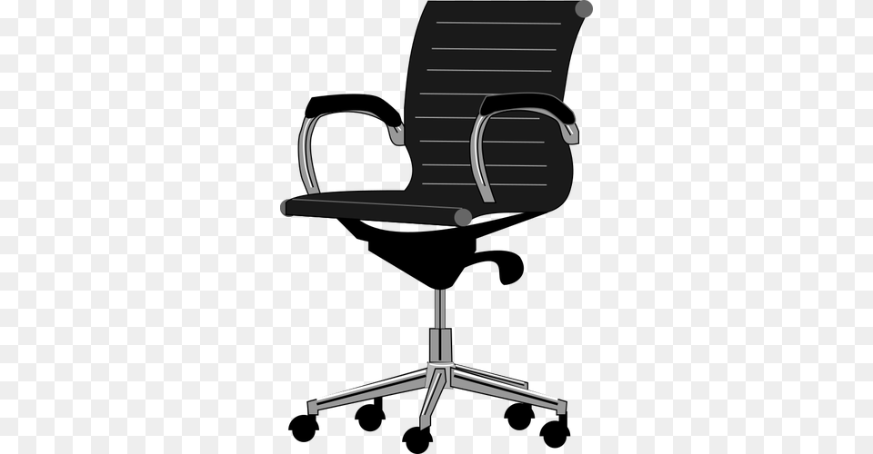 Office Chair Gray Scale Office Chair Clipart, Furniture, Armchair, Blade, Razor Free Transparent Png