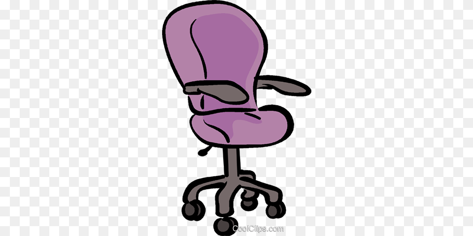 Office Chair Royalty Vector Clip Art Illustration, Cushion, Furniture, Home Decor, Smoke Pipe Free Transparent Png