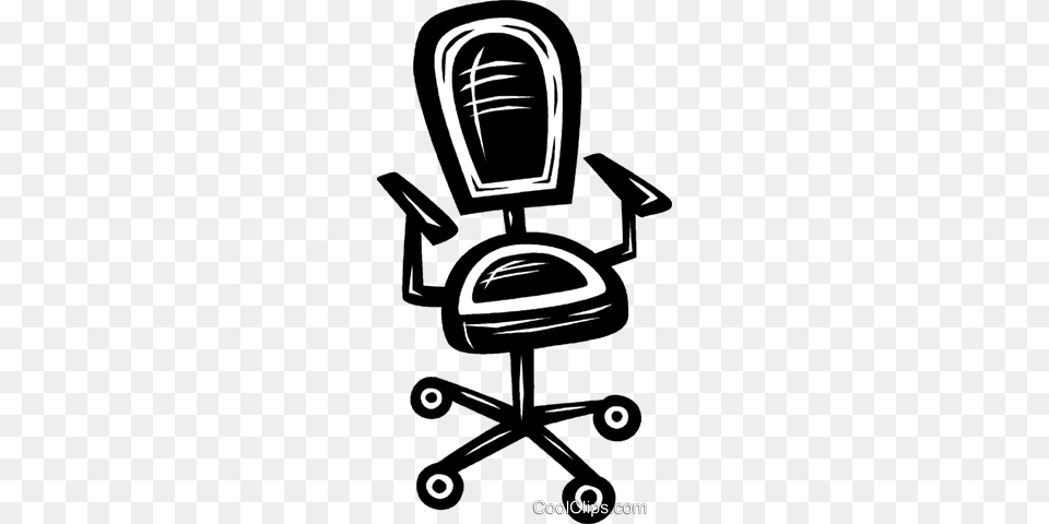 Office Chair Royalty Vector Clip Art Illustration, Furniture, Home Decor, Device, Grass Free Transparent Png