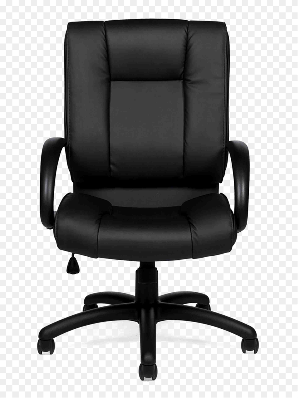 Office Chair Transparent Image Black Office Chair, Furniture, Cushion, Home Decor, Armchair Png