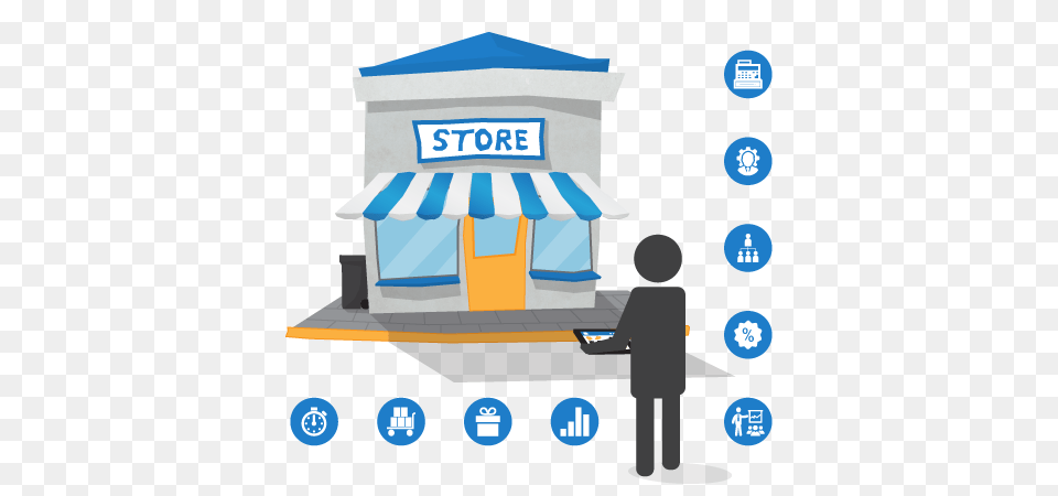 Office Clipart Back Office, Kiosk, Canopy, Adult, Male Png