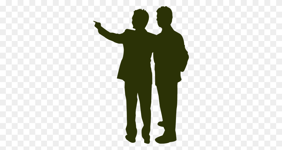 Office Collegue Talking Silhouette, Adult, Male, Man, Person Free Png