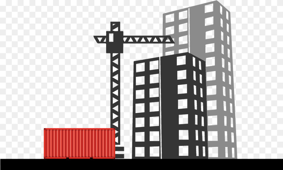 Office Construction Commercial Building, Architecture, City, Condo, Housing Free Png Download