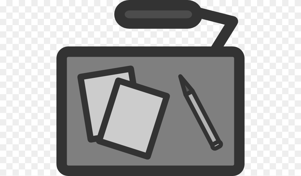 Office Desk Clip Arts For Web, White Board, Computer, Electronics, Tablet Computer Png Image