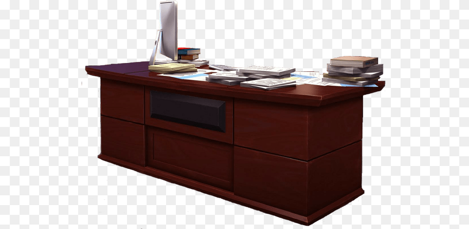 Office Desk Overlay Table, Furniture, Electronics, Computer, Publication Free Png Download