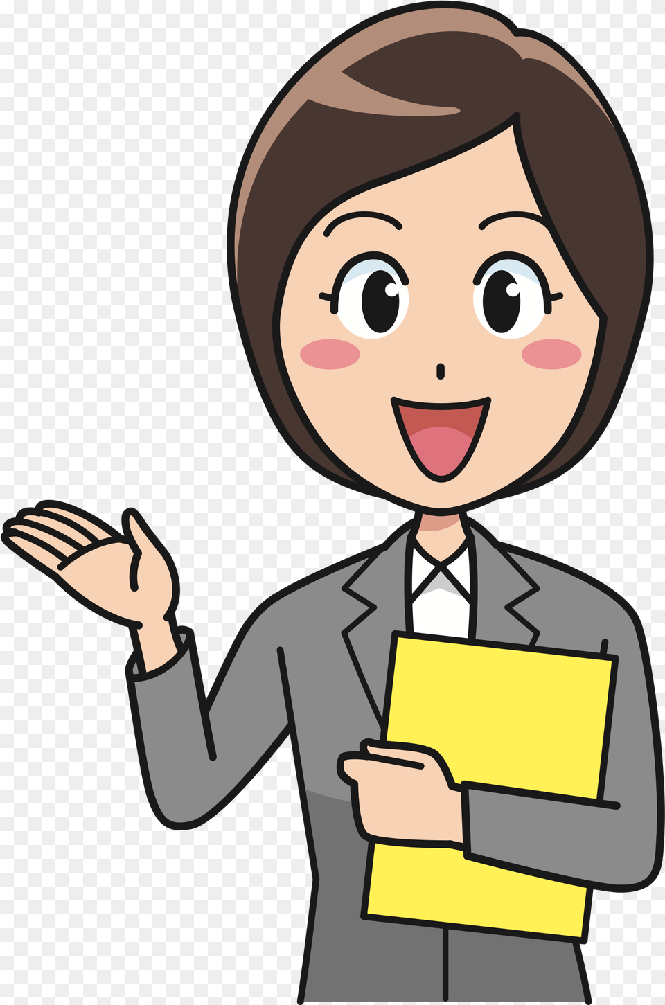 Office Employee Clipart Office Worker Clipart, Baby, Person, Face, Head Png Image