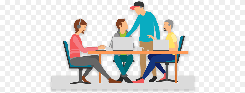 Office Employees Working On Cloud Bpm Developer, Person, People, Adult, Seminar Free Transparent Png