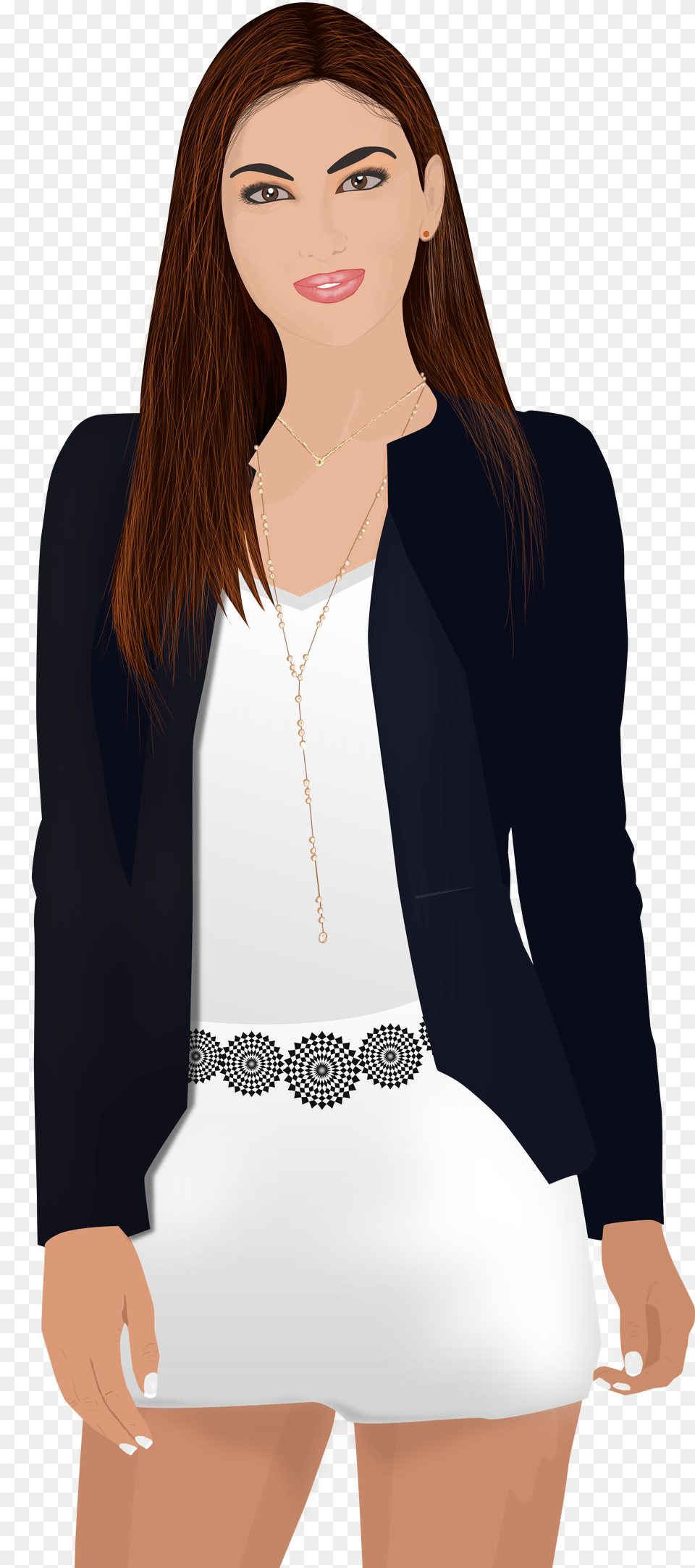 Office Girl Business Woman Female Business Woman Vector Background, Long Sleeve, Sleeve, Blouse, Clothing Free Transparent Png