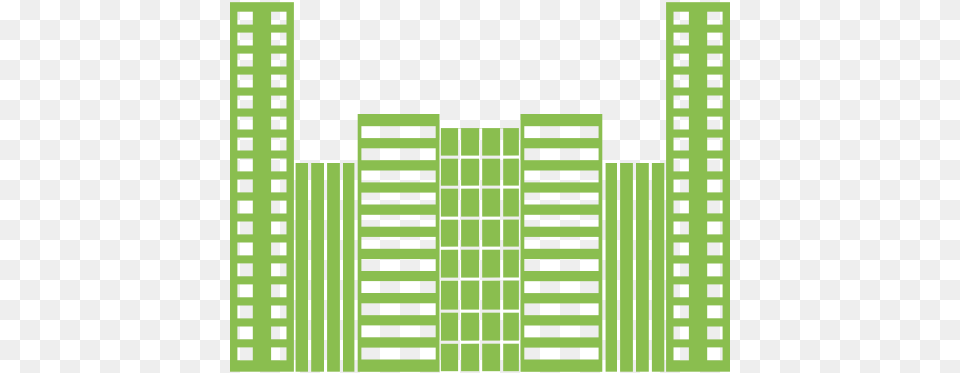 Office Green Building Icon, City, Urban, Pattern, Home Decor Free Png Download